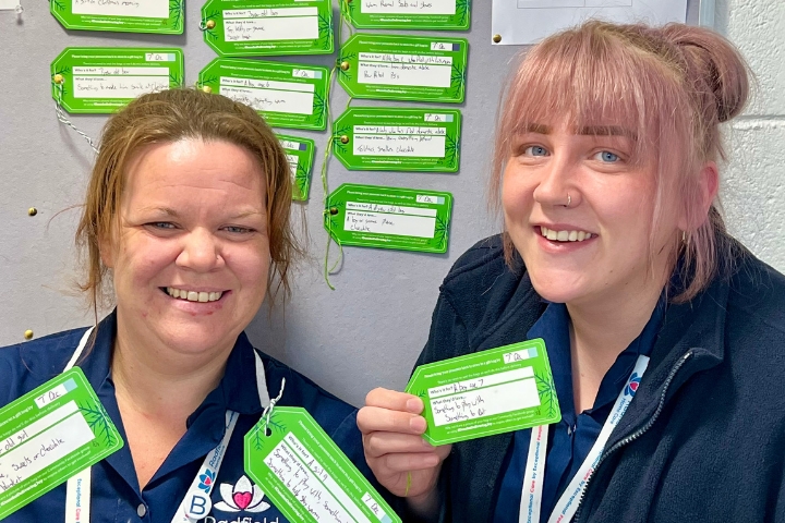 Dunelm Delivering Joy: Radfield Home Care Harrogate’s heartfelt contribution