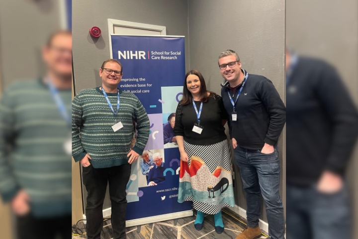 Speaking on ‘Curious About Care’ at the National Institute for Health & Care Research