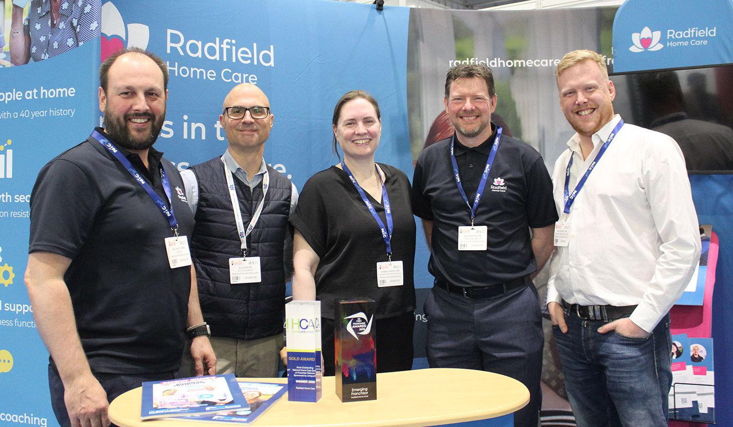 Did you meet the Radfield team at Excel? If not, would you like to?